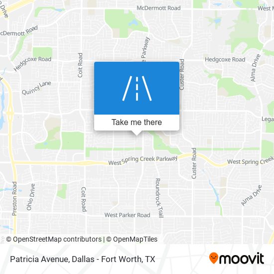 Patricia Avenue map