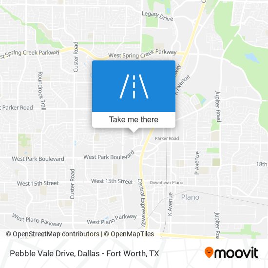 Pebble Vale Drive map