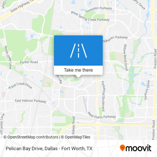 Mapa de Pelican Bay Drive