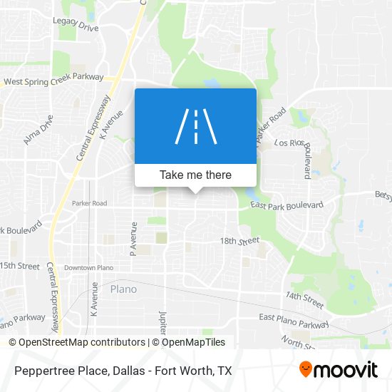 Peppertree Place map