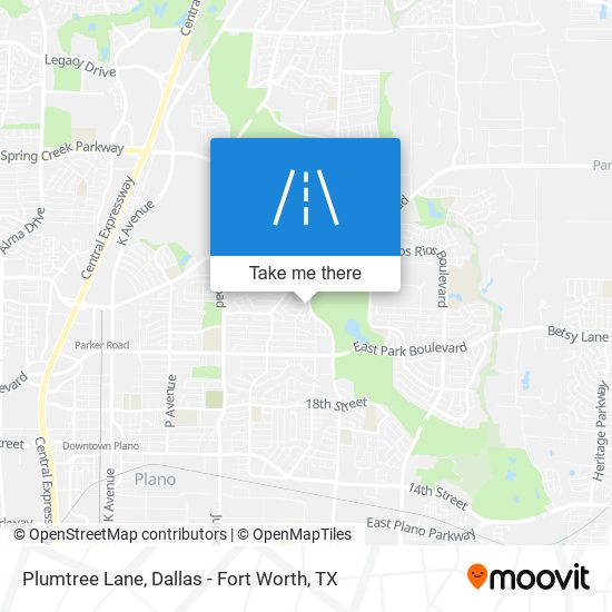 Plumtree Lane map