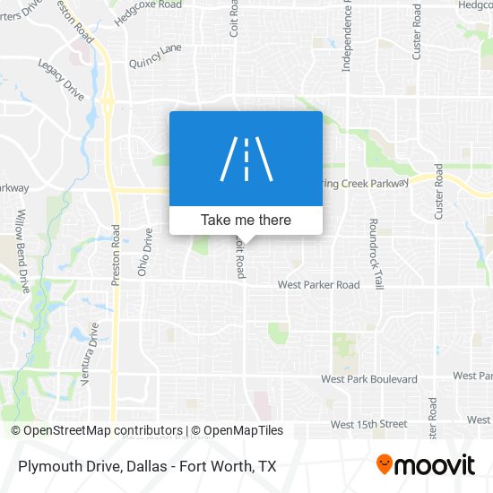 Plymouth Drive map