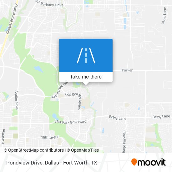 Pondview Drive map