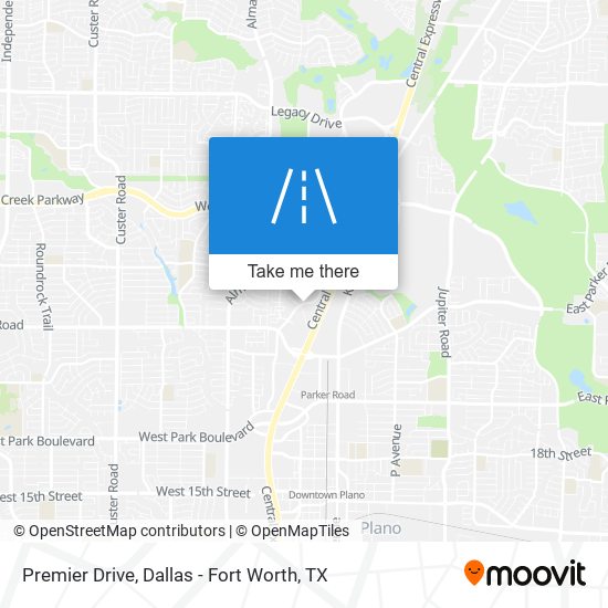 Premier Drive map