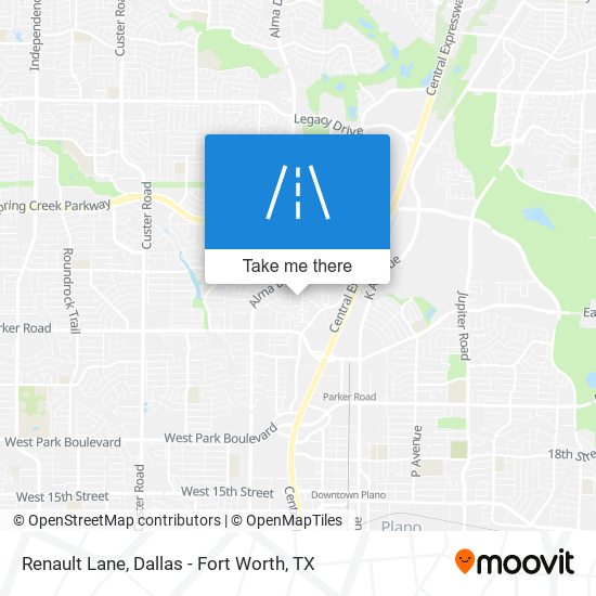 Renault Lane map
