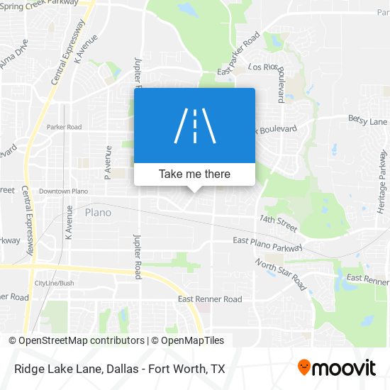 Mapa de Ridge Lake Lane