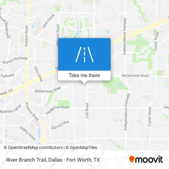 River Branch Trail map