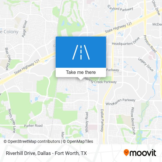 Riverhill Drive map