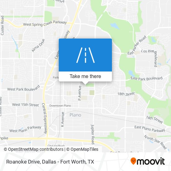 Roanoke Drive map