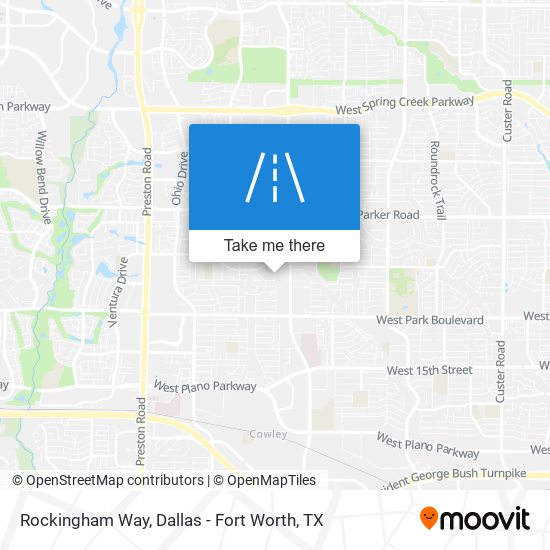 Rockingham Way map