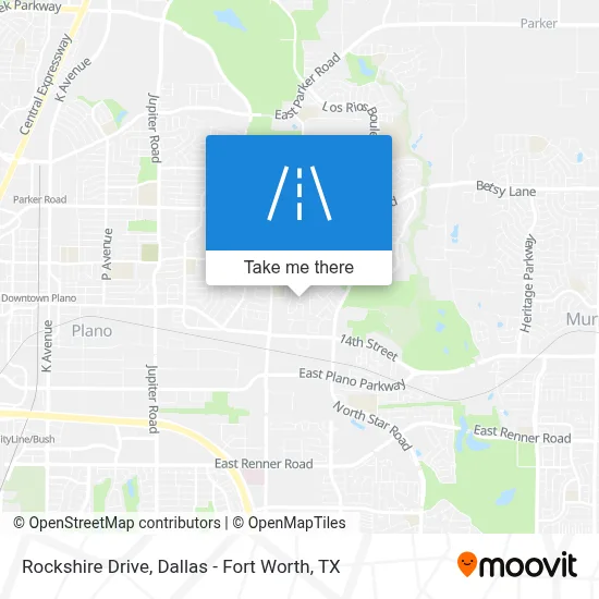 Rockshire Drive map