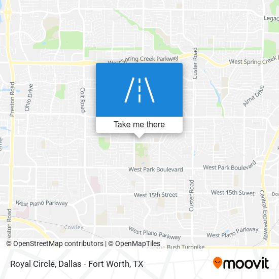 Royal Circle map