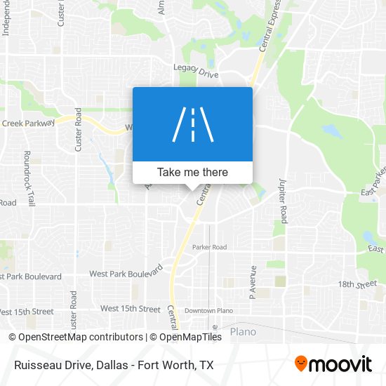 Ruisseau Drive map