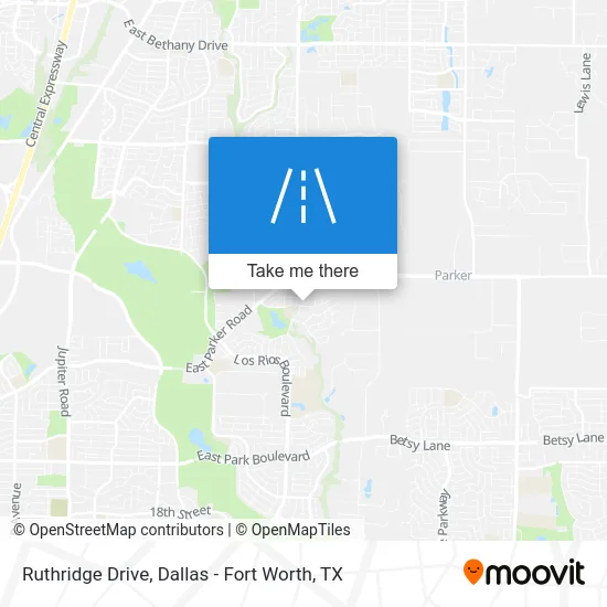 Ruthridge Drive map