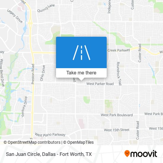 Mapa de San Juan Circle