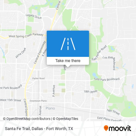 Santa Fe Trail map