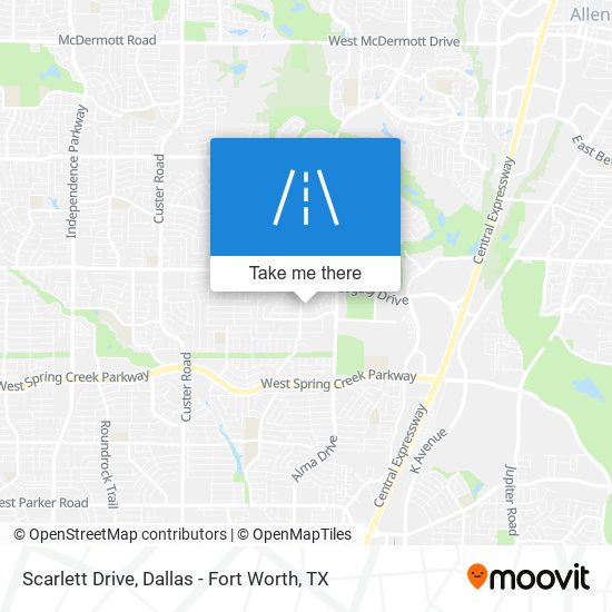 Scarlett Drive map
