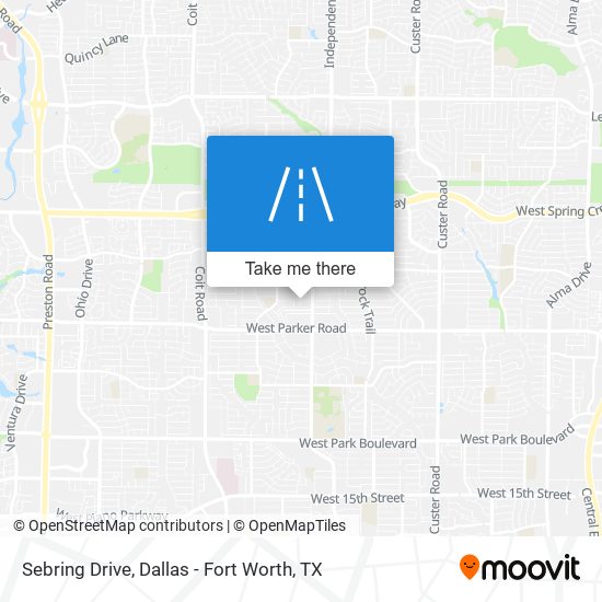 Mapa de Sebring Drive