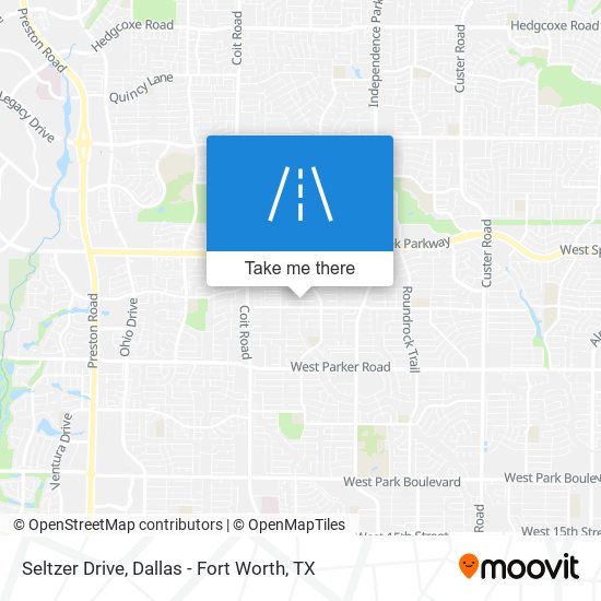 Seltzer Drive map