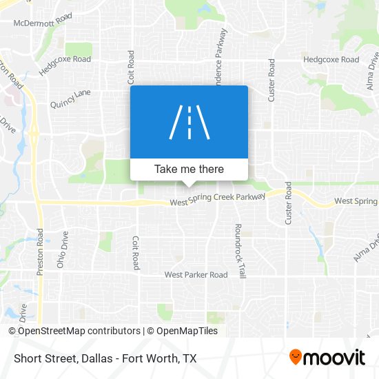 Short Street map