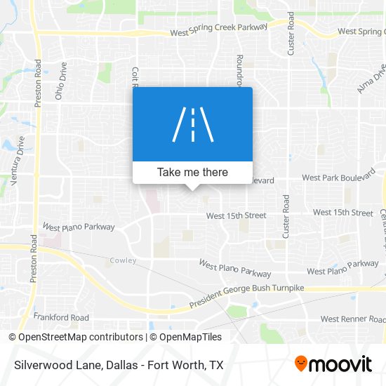 Mapa de Silverwood Lane