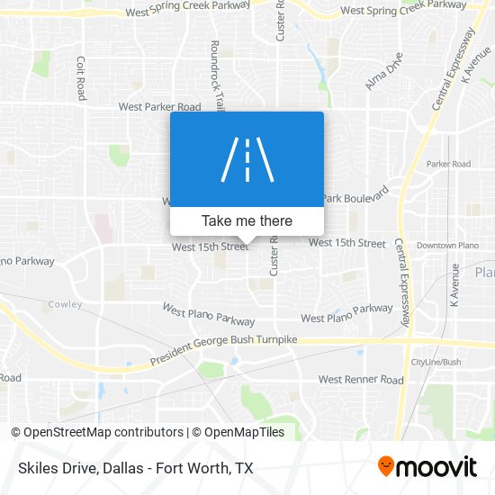 Mapa de Skiles Drive