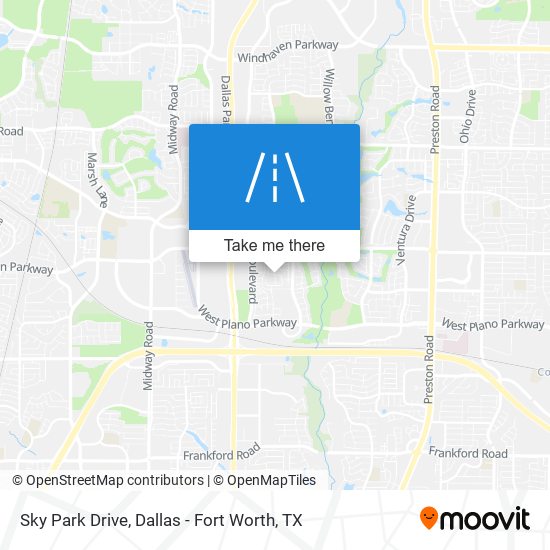 Mapa de Sky Park Drive
