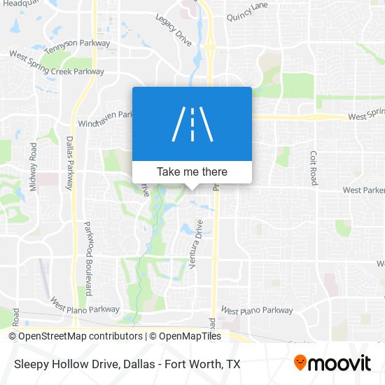 Sleepy Hollow Drive map