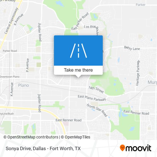 Sonya Drive map