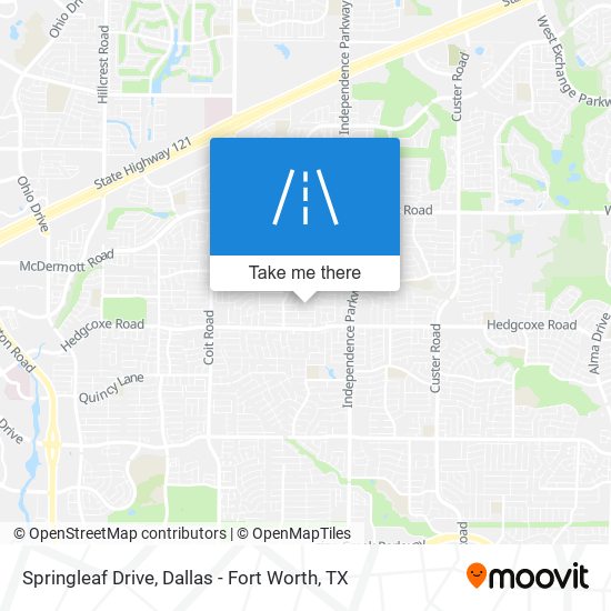 Springleaf Drive map