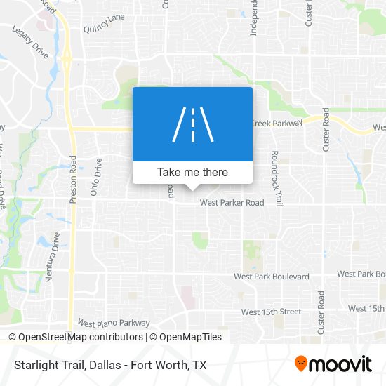 Starlight Trail map