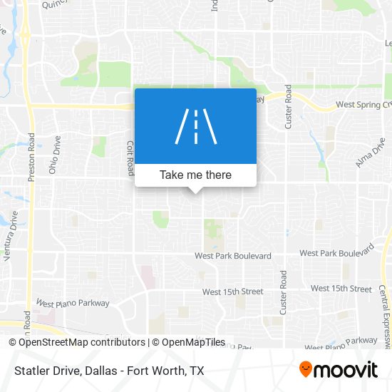 Statler Drive map