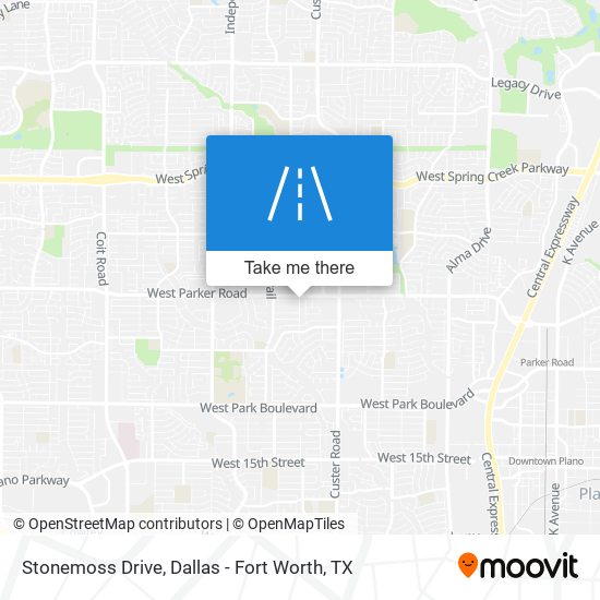 Stonemoss Drive map