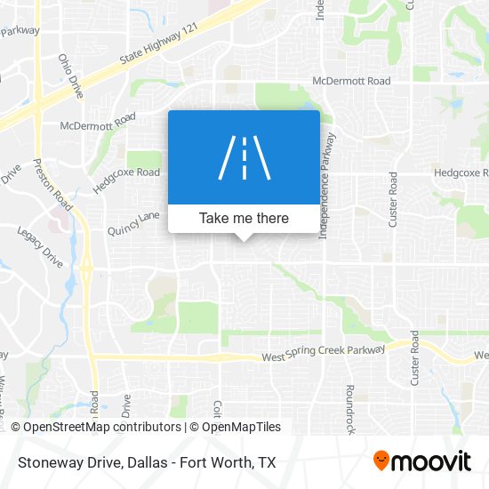 Stoneway Drive map