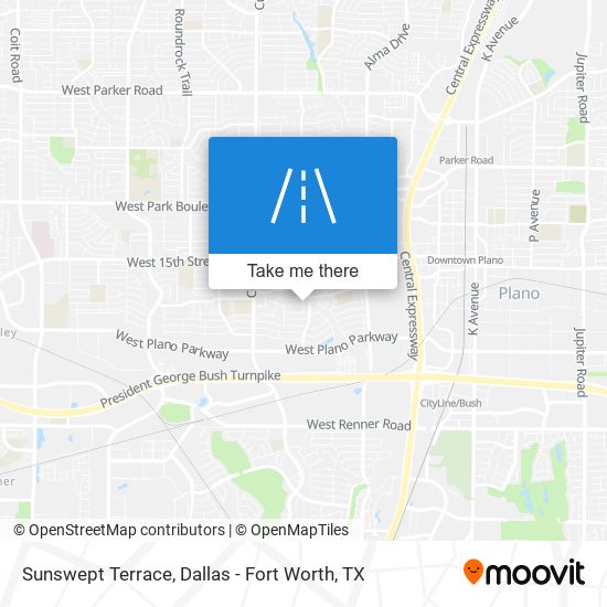 Sunswept Terrace map