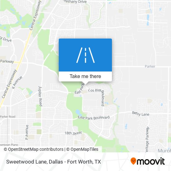 Sweetwood Lane map