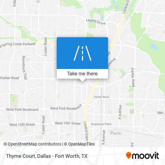 Thyme Court map