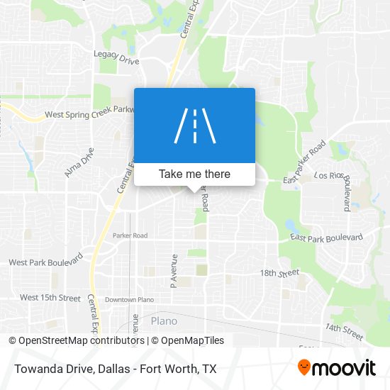 Towanda Drive map