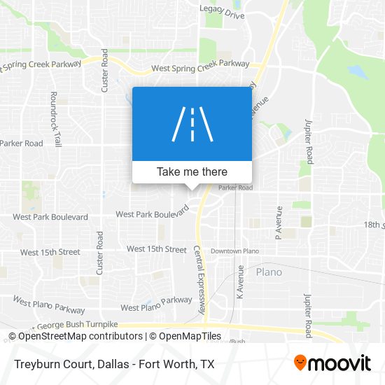 Treyburn Court map