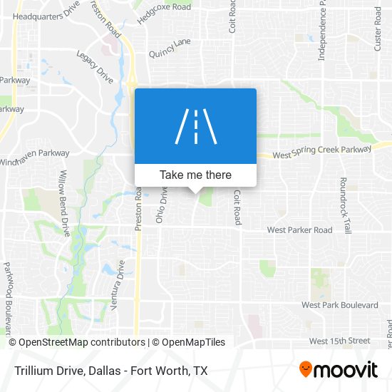 Trillium Drive map