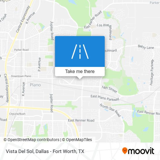 Vista Del Sol map