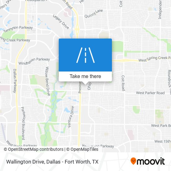 Wallington Drive map
