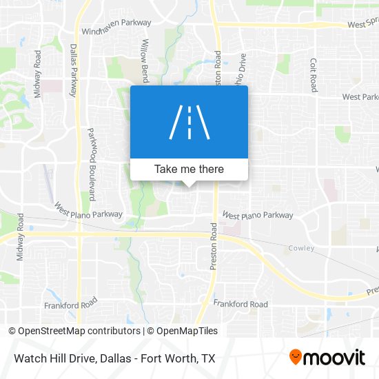 Watch Hill Drive map