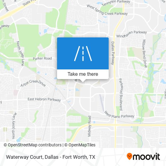 Mapa de Waterway Court