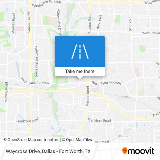 Mapa de Waycross Drive