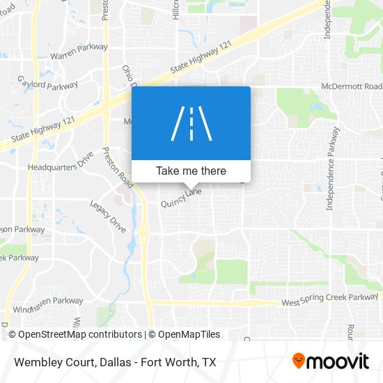 Wembley Court map