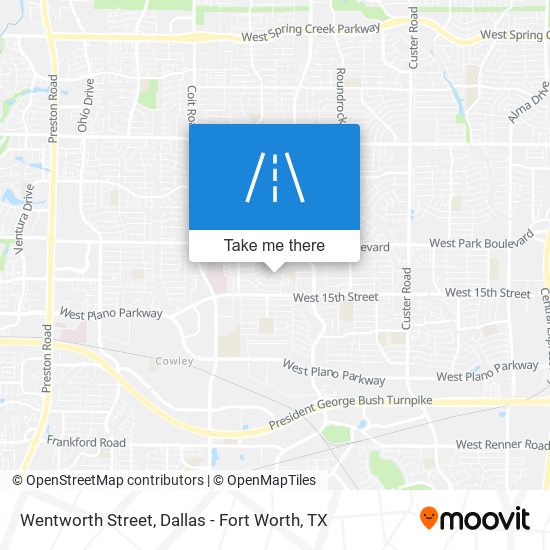 Wentworth Street map