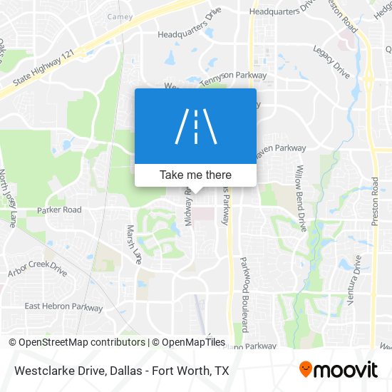 Westclarke Drive map