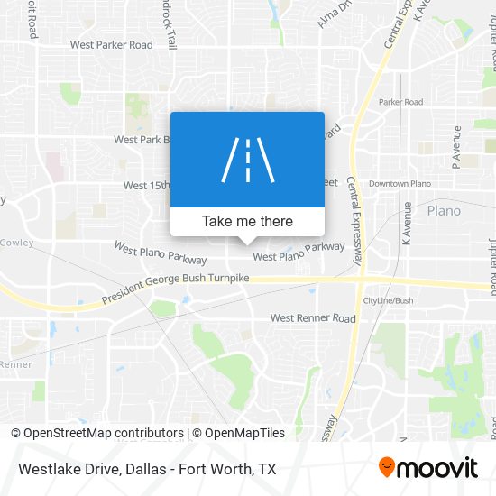 Westlake Drive map