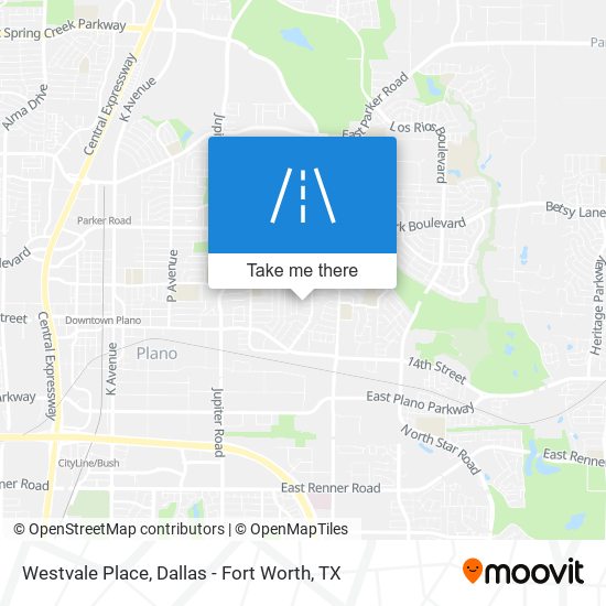 Mapa de Westvale Place